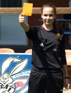 Zukünftig wir Celina Böhm (18) auch in der Frauen-Regionalliga-Nord ihre Karten zeigen. Foto: mip
