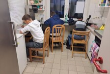 ...und in der Küche.