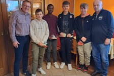 Vier Nachzügler haben es auch geschafft...