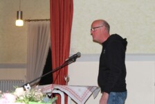 Der stellvertretende Kreisvorsitzende Thomas Behnken beim Grußwort